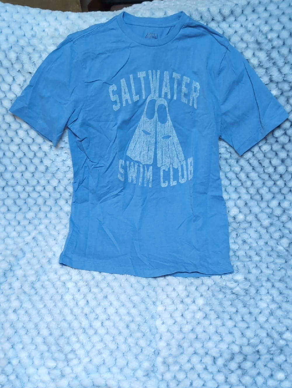 Izod Saltwater Graphic Tee - Blue